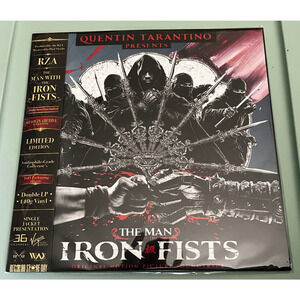 Man With The Iron Fists RECORD STORE DAY Soundtrack LE Collectors Quality 2 LP